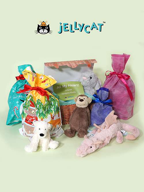 Jellycat Edward Bear Medium　EB3BRN　エドワードベア　M