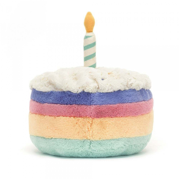 Amuseable Rainbow Birthday Cake JCA1RBC レインボー　バースデーケーキ　にじ　虹のバースデーケーキ　