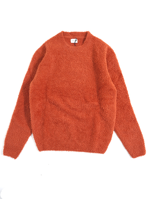 SSEINSE シャギーニット クルーネック D-Orange