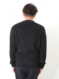 SSEINSE シャギーニット クルーネック Black