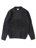 SSEINSE シャギーニット クルーネック Black