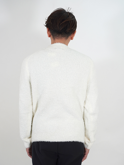 SSEINSE シャギーニット クルーネック Off-White