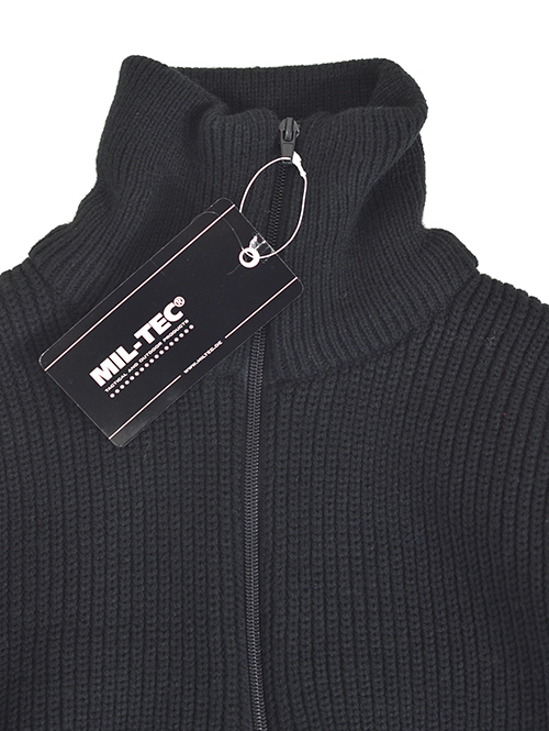 MIL-TEC ハーフジップ ニット
