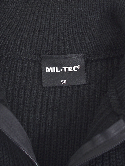 MIL-TEC ハーフジップ ニット