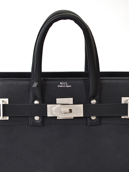 M.U.L Stud Series Tote L (NO WASH Oil Leather)