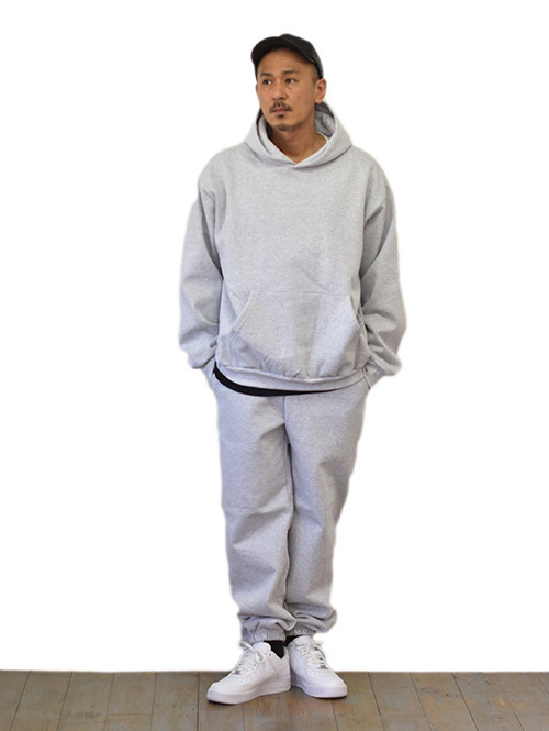 LOS ANGELES APPAREL 14.oz Hoodie  - Grey