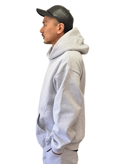 LOS ANGELES APPAREL 14.oz Hoodie  - Grey