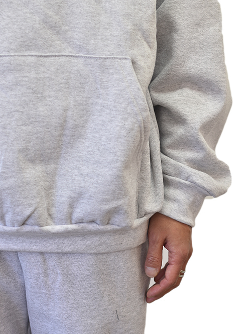 LOS ANGELES APPAREL 14.oz Hoodie  - Grey