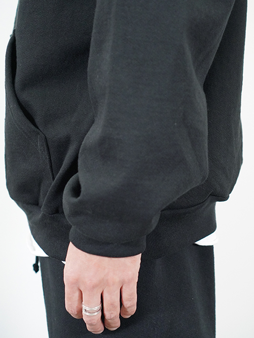 LOS ANGELES APPAREL 14.oz Hoodie  - Black