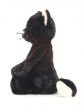 【Mサイズ/31cm 】Bashful Black Kitten Medium　BAS3BKIT　バシュフル　ブラック キティー　クロネコ　黒いネコの縫いぐるみ　ねこ　ぬいぐるみ