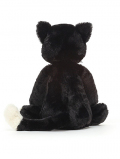 【Mサイズ/31cm 】Bashful Black Kitten Medium　BAS3BKIT　バシュフル　ブラック キティー　クロネコ　黒いネコの縫いぐるみ　ねこ　ぬいぐるみ
