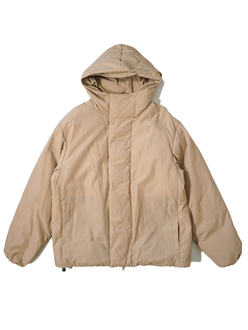 LA MOND HOODIE DOWN JACKET - Beige