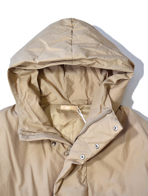 LA MOND HOODIE DOWN JACKET - Beige