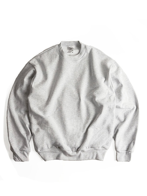 LOS ANGELES APPAREL 14.oz CREW NECK  - Grey