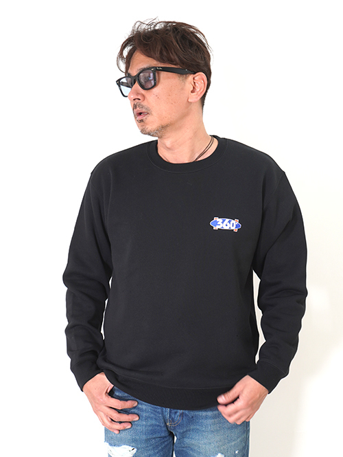 360°SPORTS WEAR LOGO Crewneck Black