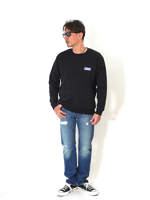 360°SPORTS WEAR LOGO Crewneck Black