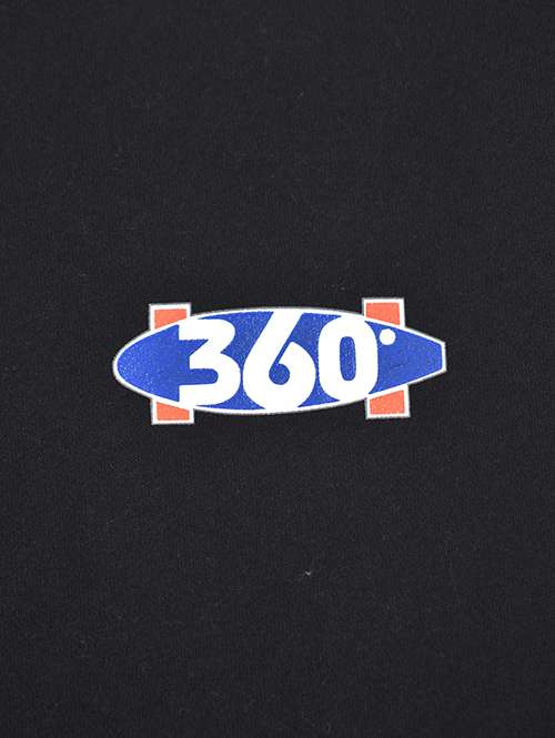 360°SPORTS WEAR LOGO Crewneck Black