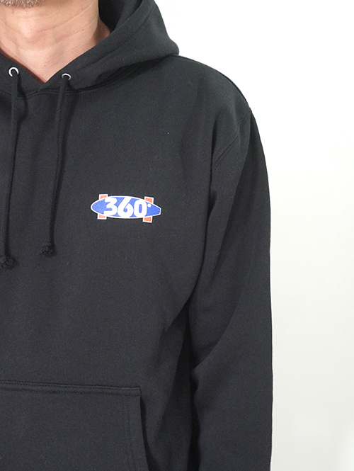 360°SPORTS WEAR LOGO Parka Black