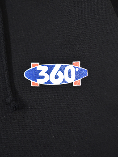 360°SPORTS WEAR LOGO Parka Black