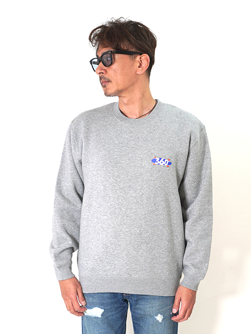 360°SPORTS WEAR LOGO Crewneck Grey 