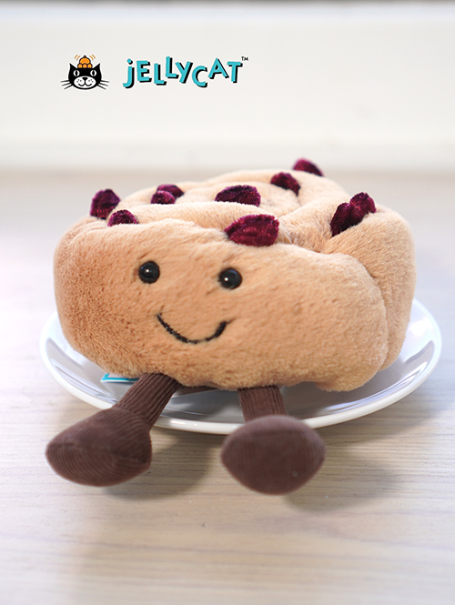 Jellycat(ジェリーキャット）Amuseable Pain Au Raisin パン・オ・レザン A6PARAI　パンの縫いぐるみ