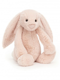 【Huge　ヒュージサイズ/　51㎝ 】Jellycat(ジェリーキャット） Bashful Blush Bunny Hugeサイズ 51cm ブラッシュ ピンク うさぎ バニー ぬいぐるみ (BAH2BLUN)