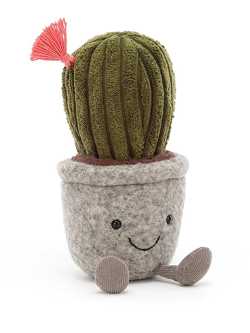 Jellycat (ジェリーキャット）Silly Succulent Barrel Cactus サボテン　さぼてんのぬいぐるみ　