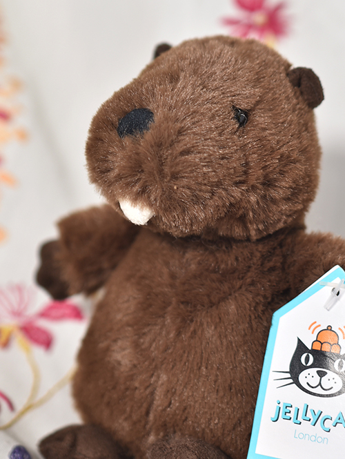 Jellycat(ジェリーキャット）Nippit Beaver ビーバー　ニッピー　NIP3B