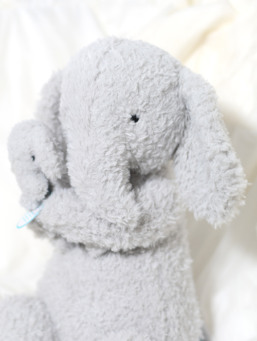 Jellycat huddles grey elephant 　親子のゾウ　抱っこしたぞうさん　親子　象　ゾウ　おやこ　