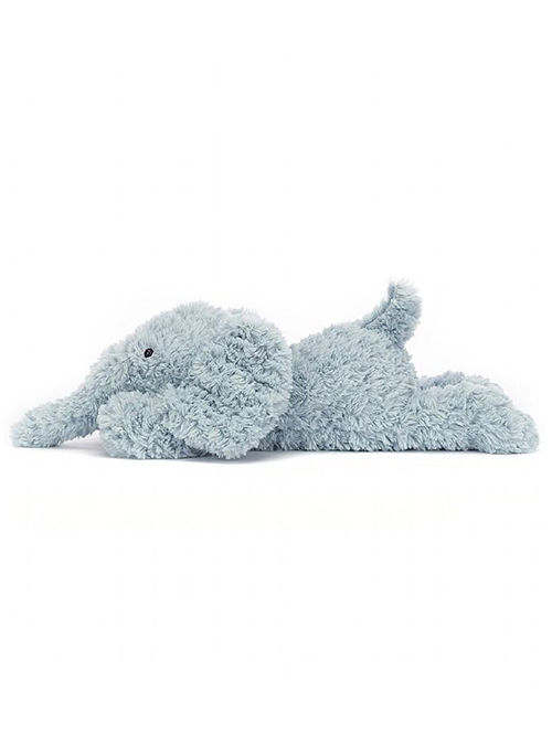 Tumblie Elephant 寝そべったゾウ ぞうのぬいぐるみ 象 青いゾウ ぞう 
