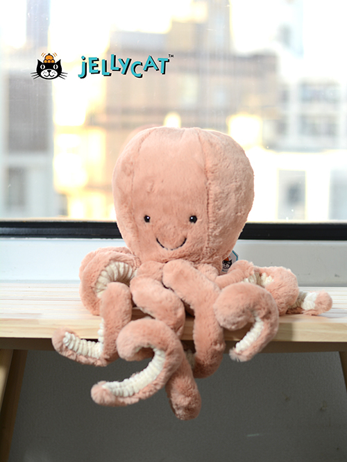 Jellycat Odell Octopus Medium　OD2OC オデール　オクトパス　ピンク　たこ　