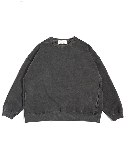 GRAB IN HOLLYWWOD VINTAGE FRENCH TERRY RELAX CREW - Black