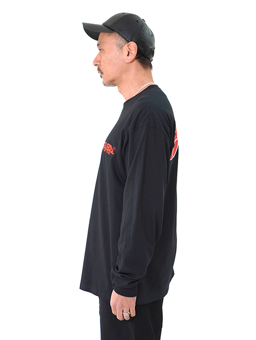 RAP ATTACK  Return of Boom Bap L/S Tee - Black