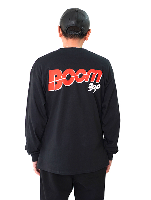 RAP ATTACK  Return of Boom Bap L/S Tee - Black