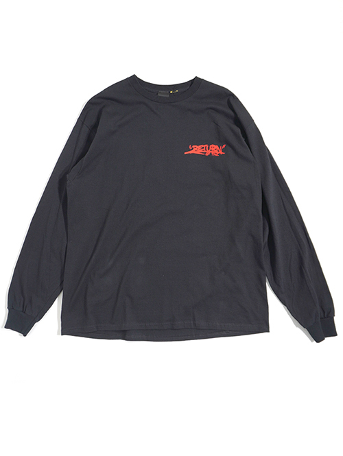 RAP ATTACK  Return of Boom Bap L/S Tee - Black