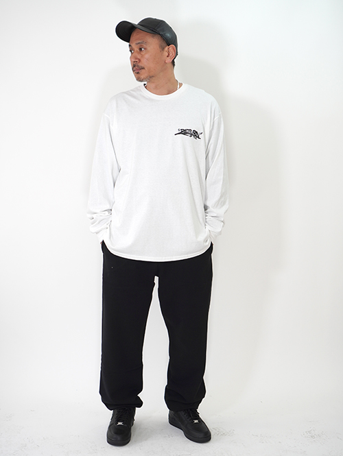 RAP ATTACK  Return of Boom Bap L/S Tee - White