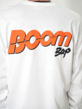 RAP ATTACK  Return of Boom Bap L/S Tee - White