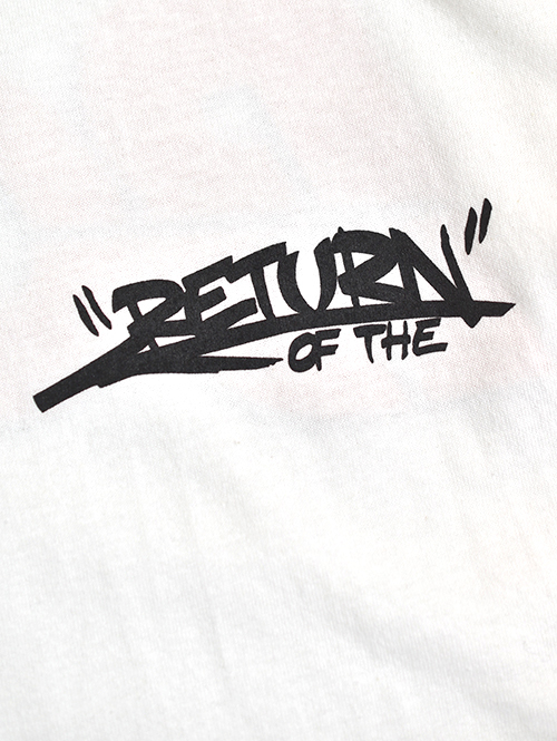 RAP ATTACK  Return of Boom Bap L/S Tee - White