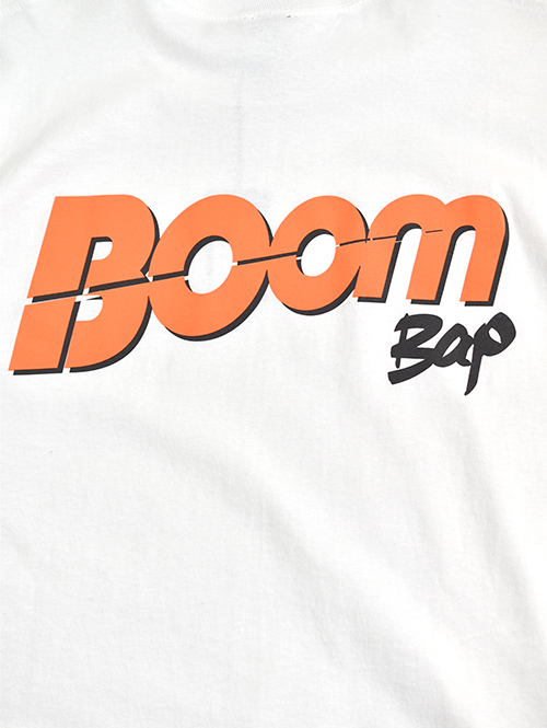 RAP ATTACK  Return of Boom Bap L/S Tee - White