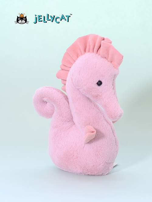 【17㎝/　Sサイズ】Jellycat Sienna Seahorse Small SIEN6S タツノオトシゴ　竜の落とし子　ぬいぐるみ　海馬