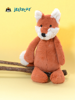 【31㎝ /Mサイズ】Jellycat Bashful Fox  Cub ジェリーキャット　バシュフル フォックス きつね　きつねのぬいぐるみ　キツネ　