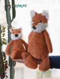 【31㎝ /Mサイズ】Jellycat Bashful Fox  Cub ジェリーキャット　バシュフル フォックス きつね　きつねのぬいぐるみ　キツネ　