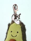 【2024　New】Jellycat　Amuseable Avocado Bag Charm　2024　あぼかど　アボカド　バッグチャーム　キーホルダー　A4AVBC　