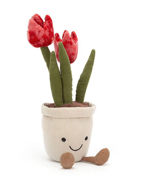 Jellycat Amuseable Tulip Pot ジェリーキャット チューリップ お花 