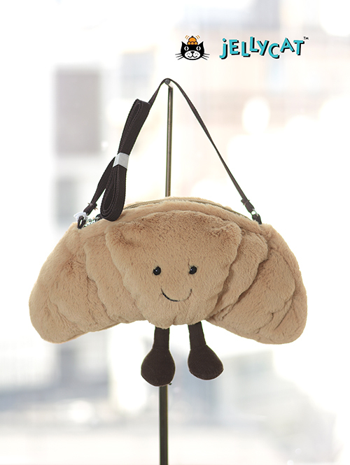 Jellycat  Amuseable Croissant Bag　ジェリーキャット クロワッサン　バッグ　パン　ぬいぐるみ　鞄