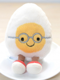 Jellycat Amuseable Boiled Egg Geek　ジェリーキャット　ボイルドエッグ　タマゴ　サングラス　めがね　めがねのたまご　たまご　卵　ぬいぐるみ