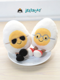 Jellycat Amuseable Boiled Egg Chic　ジェリーキャット　ボイルドエッグ　タマゴ　めがね　めがねのたまご　たまご　卵　ぬいぐるみ