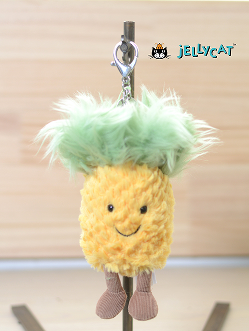 Amuseable Pineapple Bag Charm_A4PBC ｼﾞｪﾘｰｷｬｯﾄ　パイナップル　チャーム　ぱいなっぷる　キーホルダー