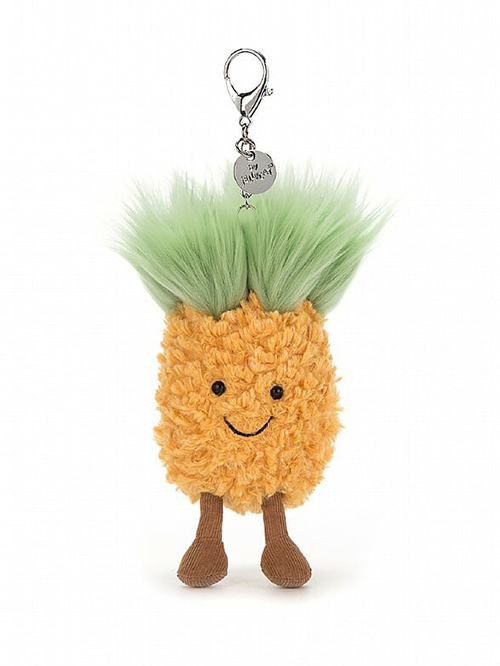 Amuseable Pineapple Bag Charm_A4PBC ｼﾞｪﾘｰｷｬｯﾄ　パイナップル　チャーム　ぱいなっぷる　キーホルダー