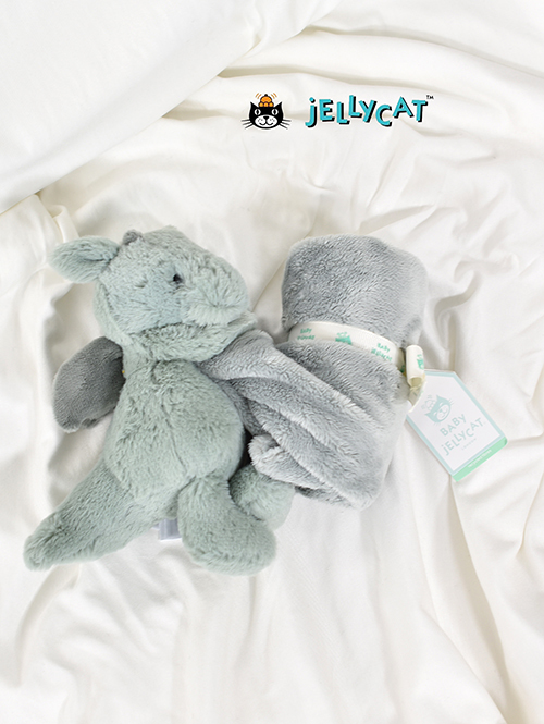 Jellycat Bashful Dragon Soother Soother ｼﾞｪﾘｰｷｬｯﾄ ドラゴン どらごん 毛布の付いた縫いぐるみ  ブランケット付き ドラゴン を通販 | ETOFFE